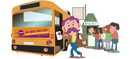 MODALITÀ DI VALIDAZIONE DEI TITOLI DI VIAGGIO TPL ACQUISTATI CON APP “MYCICERO” E “KYMA-AMAT”